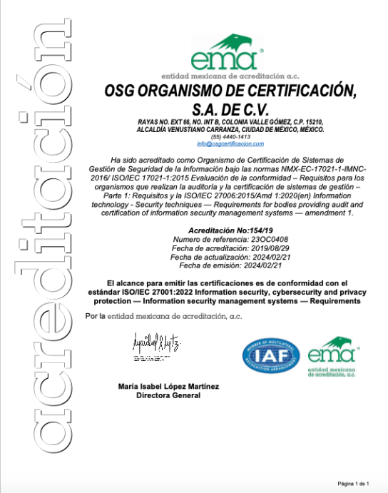 SGSI ANEXO OSG ISO 27001 2022 OSG 2024